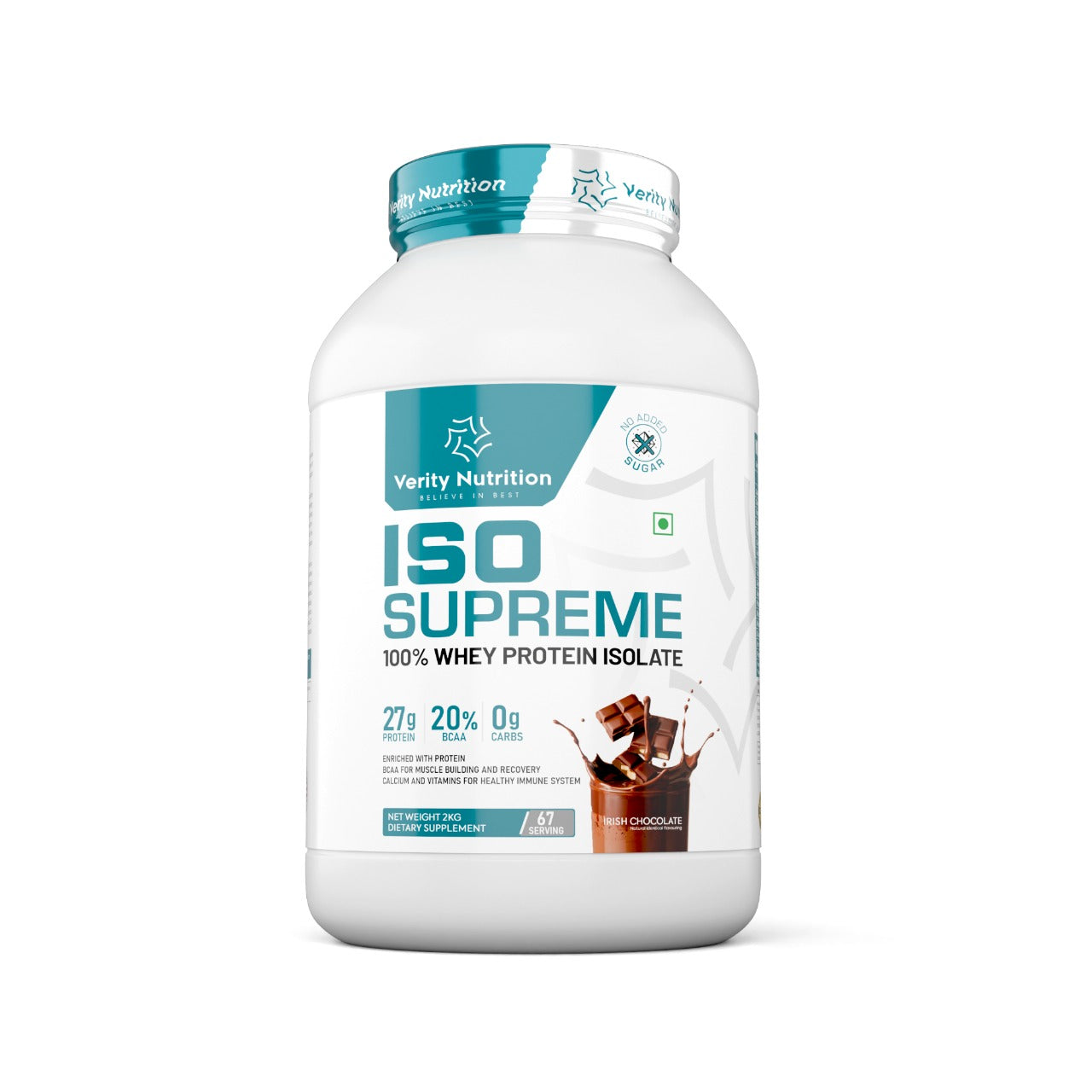 Verity Nutrition ISO Supreme – 100% Whey Protein Isolate (2kg)